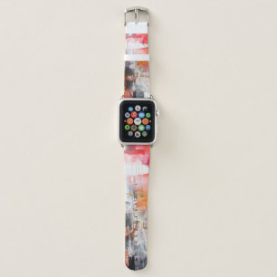 Fine art contemporary work - paintingart,fine,cont apple watch band
