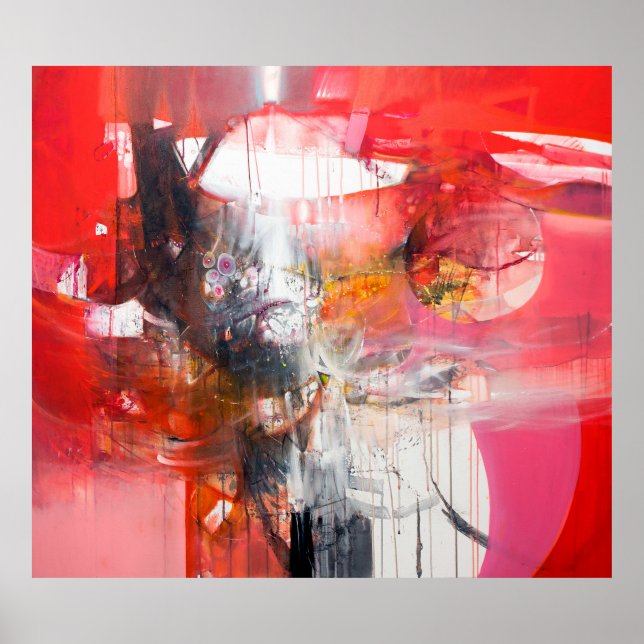 Fine art contemporary work - paintingart,fine,cont poster (Front)