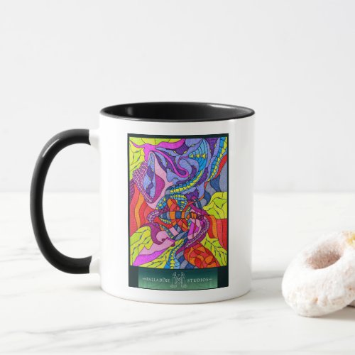 Fine Art Cup Mug Born to Walk Alone
