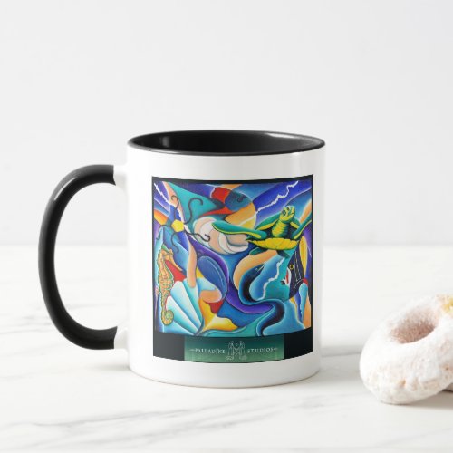 Fine Art Cup Mug Life Under the Sea