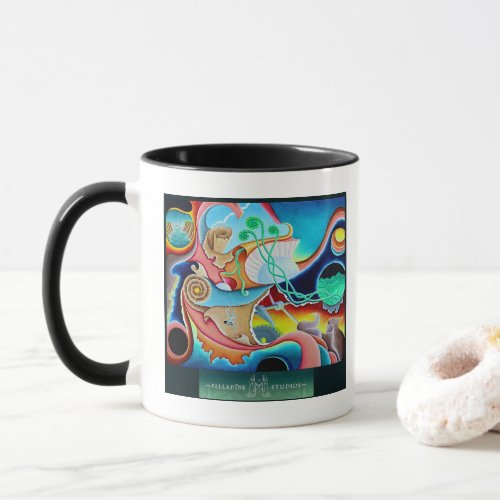 Fine Art Cup Mug Mechanism of Nature
