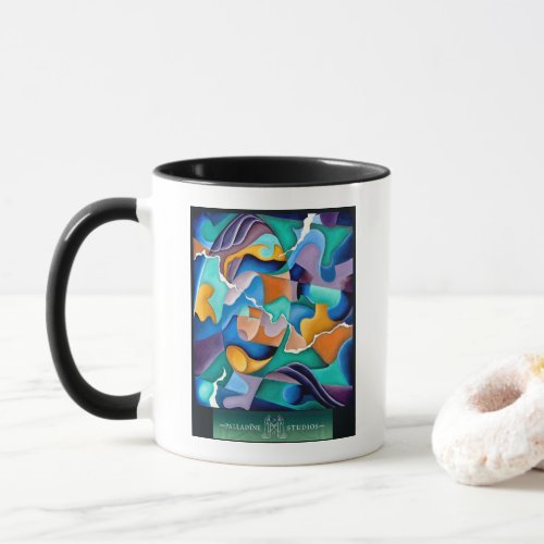 Fine Art Cup Mug Spiral in Forms