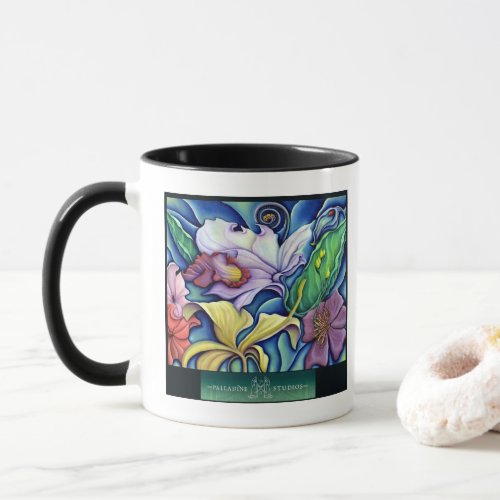 Fine Art Cup Mug Wall Flowers