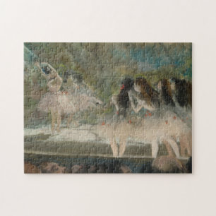 Fine Art Degas Ballerinas Jigsaw Puzzle