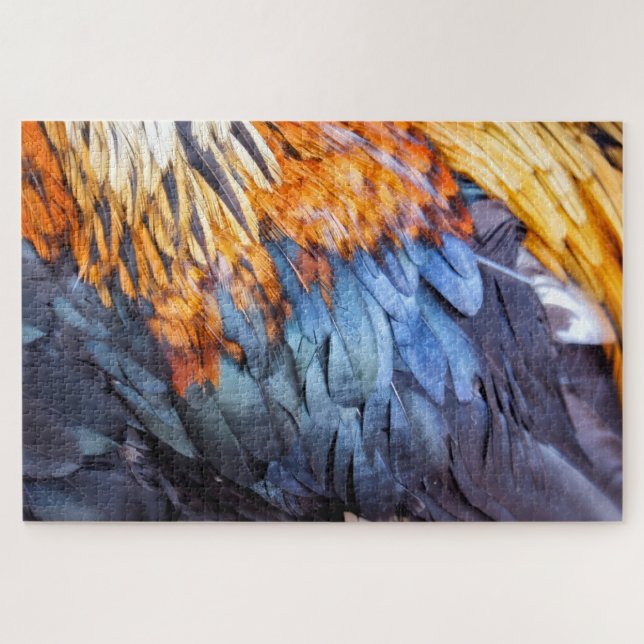 Fine Art Feather Jigsaw Puzzle (Horizontal)