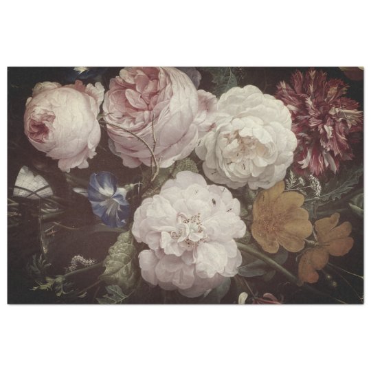 Fine Art Floral Decoupage Paper