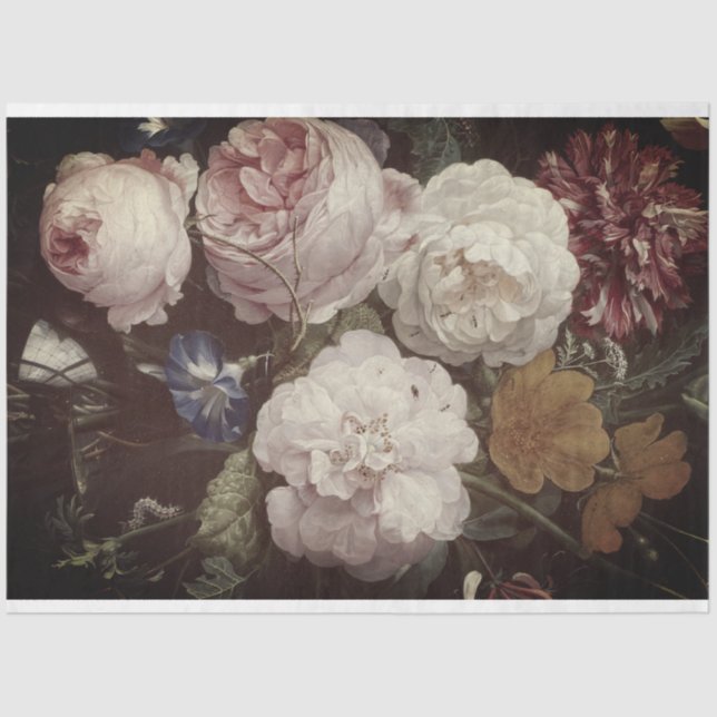 Fine Art Floral Decoupage Paper (Front)