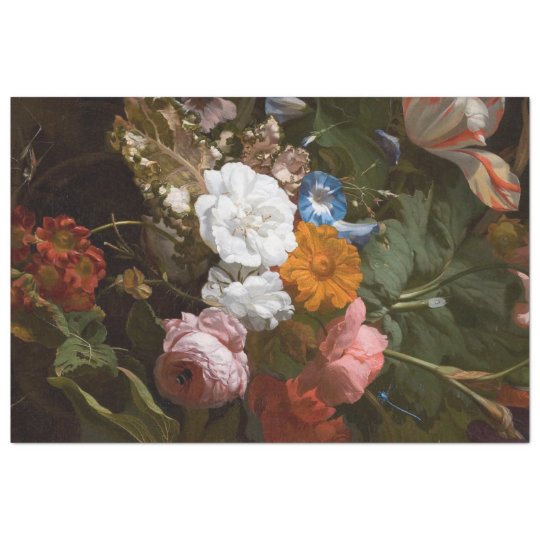 Fine Art Floral Decoupage Paper