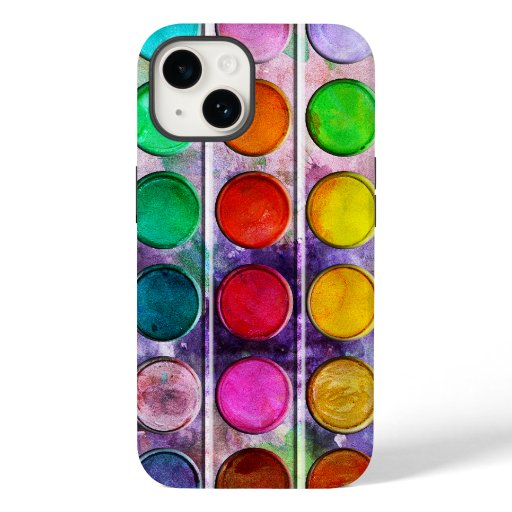 Fine Art Fun Colorful Paint Color Box Case- C Case-Mate iPhone 14 Case