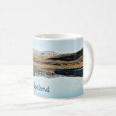 Fine art Iceland souvenir landscape painting Coffee Mug (Front Right)