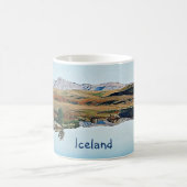 Fine art Iceland souvenir landscape painting Coffee Mug (Center)