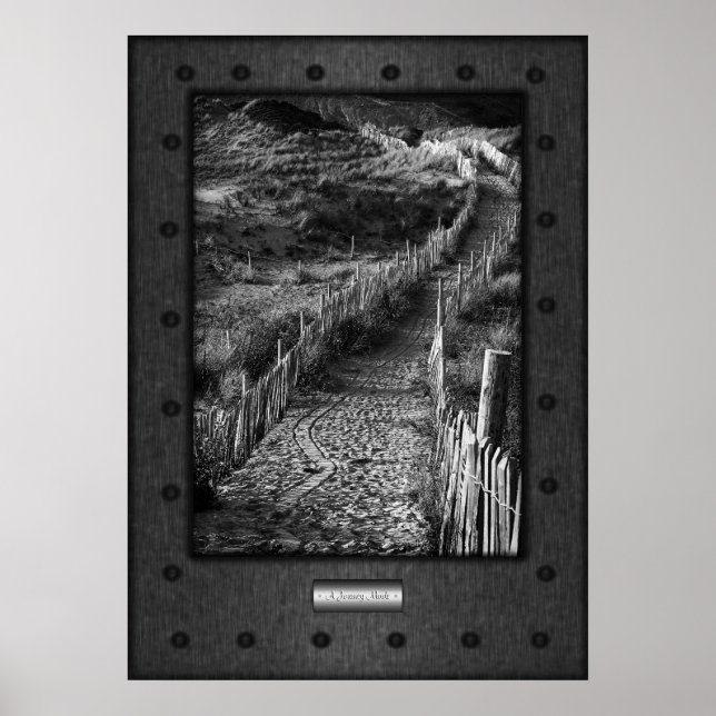 Fine Art, Journey Made, faux riveted steel Poster (Front)