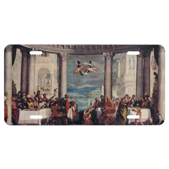 Fine Art license plate (Front)