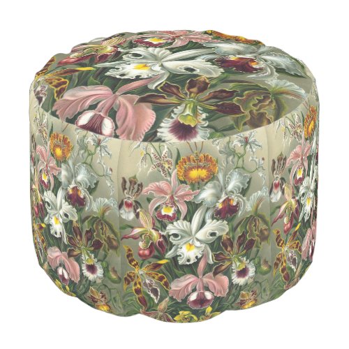 Fine Art Orchids _ Art Forms of Nature Pouf