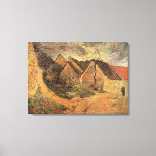 Fine Art Osny Stormy Weather by Paul Gauguin Canvas Print
