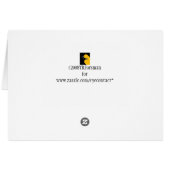 Fine-art Photo magpie in snow by tree (Back Horizontal)