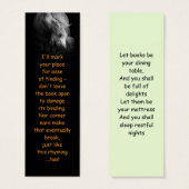 Fine Art Pony Head and Mane bookmark (Front & Back)