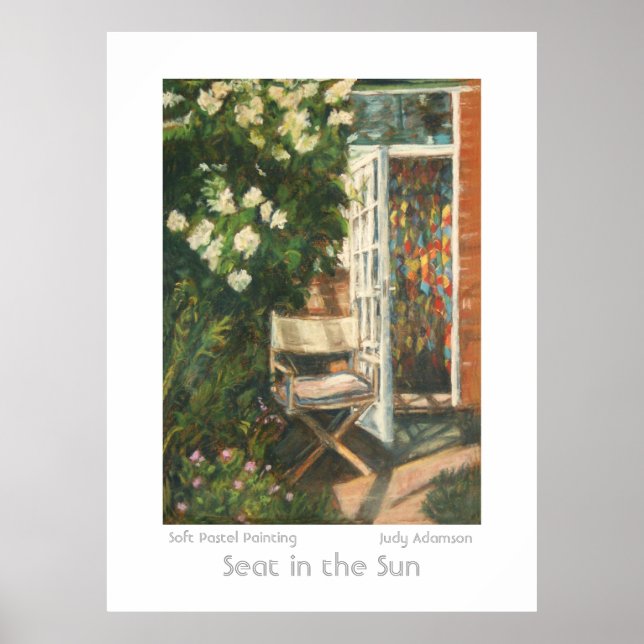 Fine Art Poster or Print - A Seat in the Sun (Front)