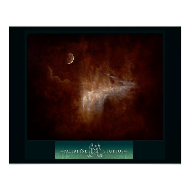 Fine Art Poster 'Pouring Rain' (Front)