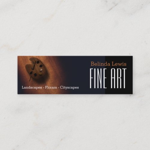 Fine Art | Oil Painter Business Card