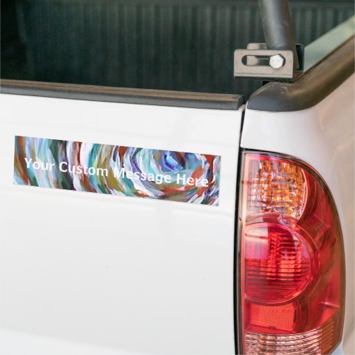 Fine Art ~ template vinyl Bumper Sticker | Zazzle