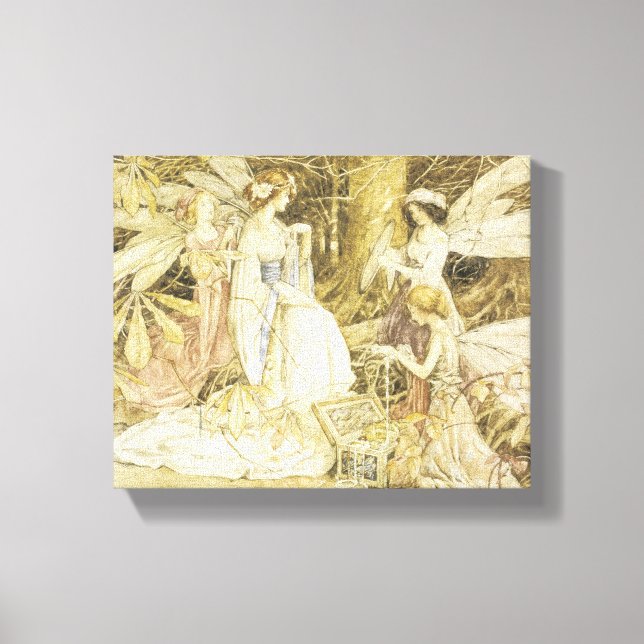 Fine Art - The Fairy Jewels Canvas Print (Front)