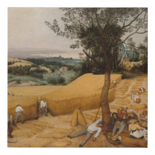 Fine Art The Harvesters 1565 Pieter Bruegel Faux Canvas Print