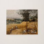 Fine Art The Harvesters 1565 Pieter Bruegel Jigsaw Puzzle