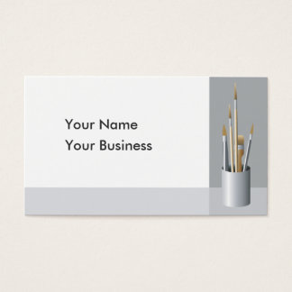 Paint Brush Business Cards & Templates | Zazzle
