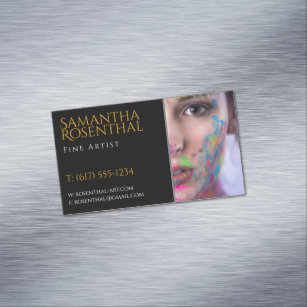 Fine Artist   Professional Business Card Magnet