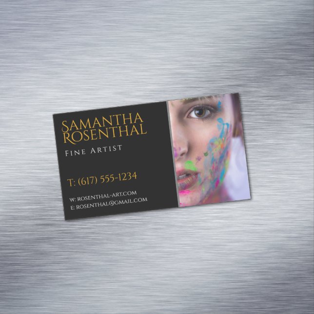 Fine Artist | Professional Business Card Magnet (In Situ)