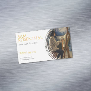 Fine Artist Professional Business Card Magnet