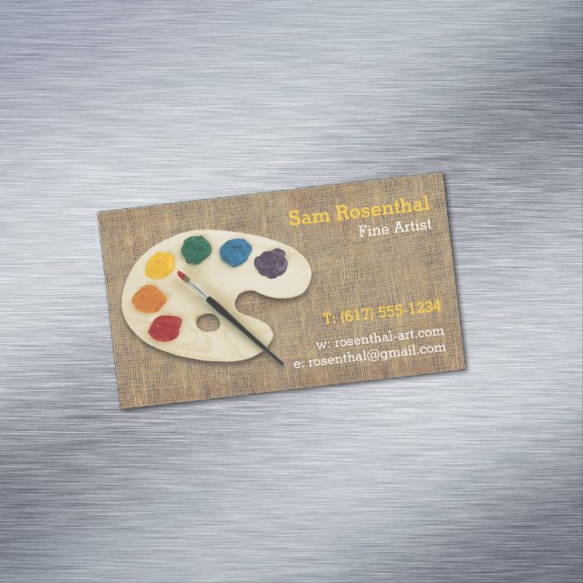 Fine Artist | Professional Magnetic Business Card (In Situ)