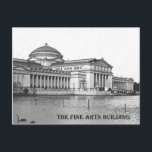 Fine Arts Building, 1893 Columbia Exposition Postcard<br><div class="desc">The Fine Arts Building is the only remaining structure from the 1893 Columbia Exposition. We know it today as the Museum of Science & Industry, which was the third name this building has had. From 1894 until 1921 this building was the first home to the Field Museum. The building sat...</div>