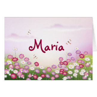 Fine Cool Cute Girly Retro Floral Fashion Cards