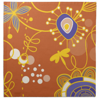 Fine Cool Cute Girly Retro Floral Fashion Cloth Napkin