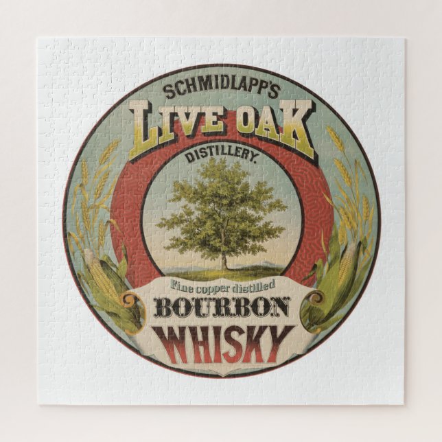 Fine Copper Distilled Bourbon Whisky. Jigsaw Puzzle (Vertical)