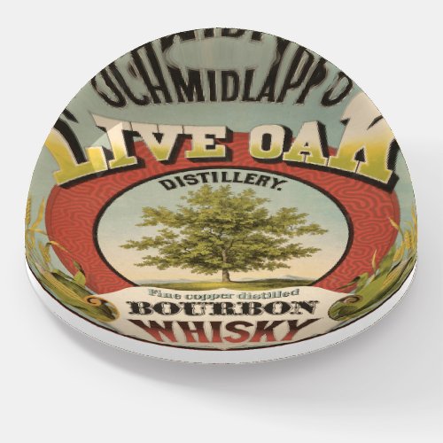 Fine Copper Distilled Bourbon Whisky Paperweight