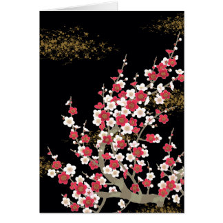 Fine Cute Cool Girly Retro Floral Fashion Cards