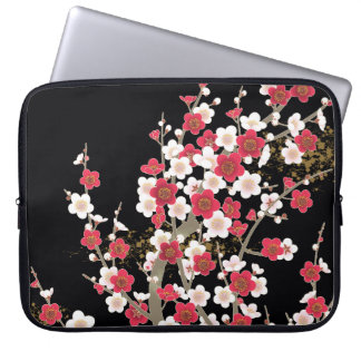 Fine Cute Cool Girly Retro Floral Fashion Laptop Sleeve
