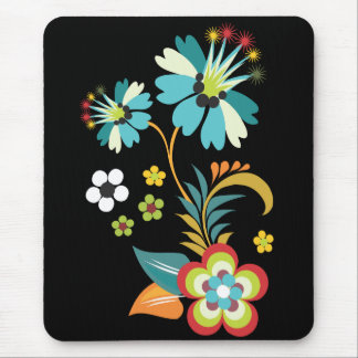 Fine Cute Cool Girly Retro Floral Fashion Mouse Pad