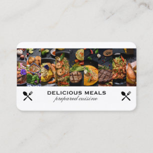 Fine Dining Cuisines   Restaurant Business Card