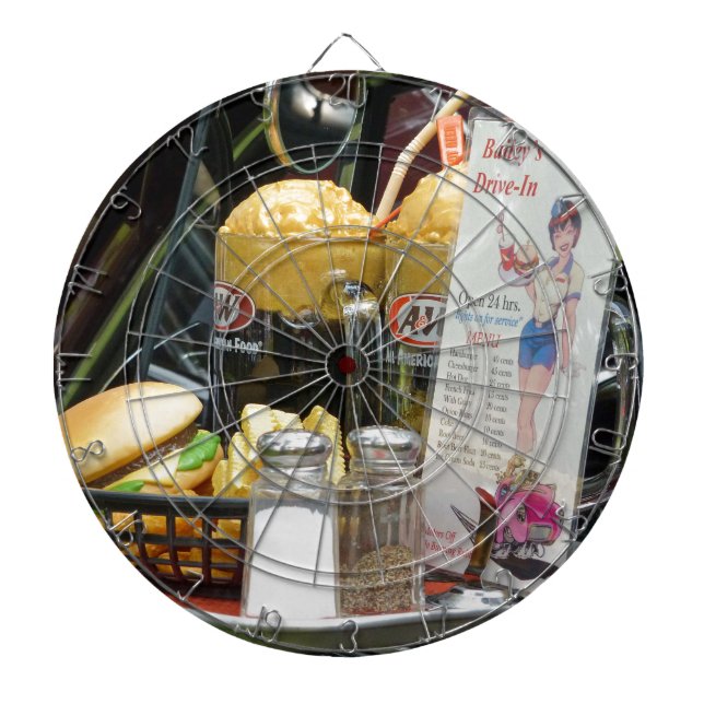 Fine Dining Dartboard (Front)
