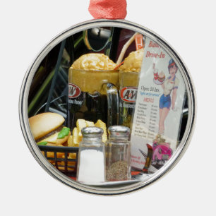 Fine Dining Metal Ornament