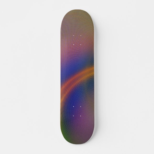 Fine Faceted Skateboard Deck (Front)