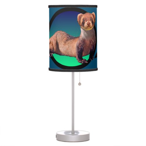 Fine Ferret Table Lamp