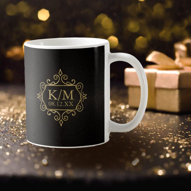 Fine Filigree Gold Wedding ID871 Coffee Mug (Creator Uploaded)