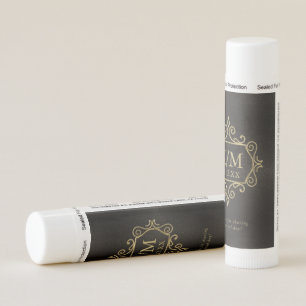 Fine Filigree Gold Wedding Thank You ID871 Lip Balm