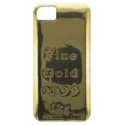 Fine Gold 9999 Gold Bar iPhone 5 Case | Zazzle