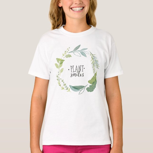 Fine Herbs II | Plant Smiles T-Shirt (Front)